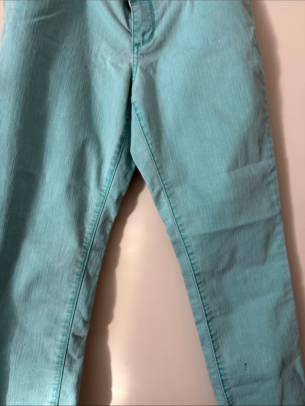 Mossimo Supply Co. Girls Turquoise Skinny Jeans
